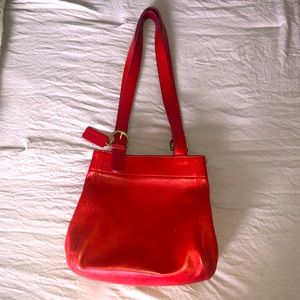 Red Coach Bag